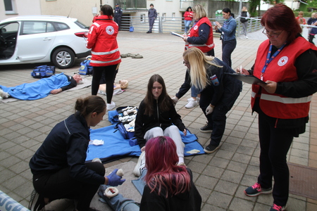 29. regijsko preverjanje usposobljenosti ekip prve pomoči Rdečega križa in Civilne zaščite v dolenjski regij (44)